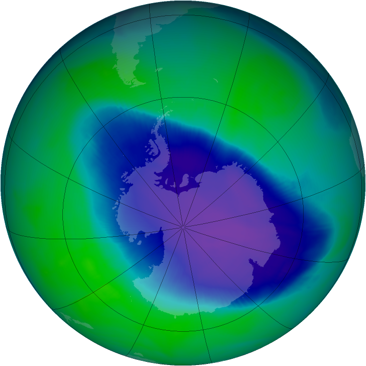 Ozone Map 2006-11-12